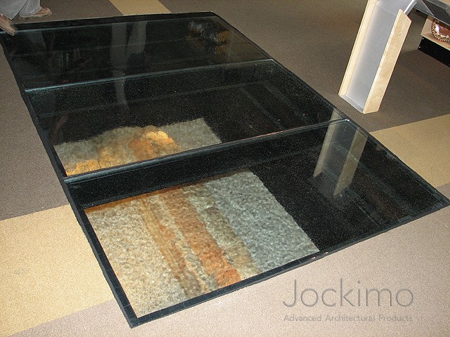 Jamestown Archaearium Glass Floor Historic Glass Flooring
