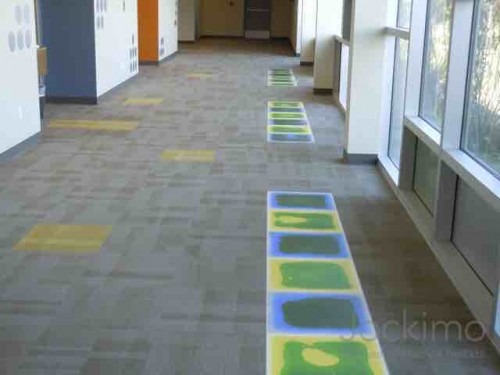  liquidfloortiles hallway school